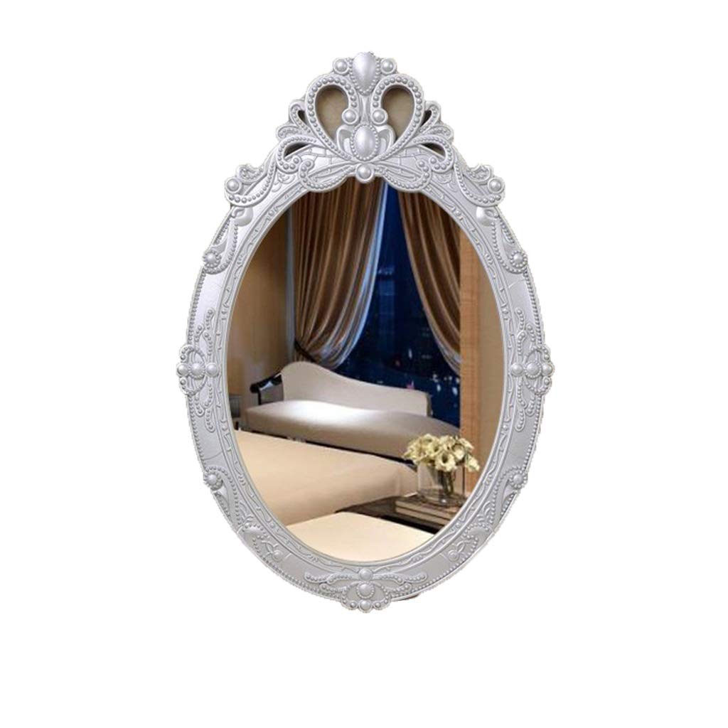 Miroir de beauté ovale au design vintage pour sublimer votre coiffeuse