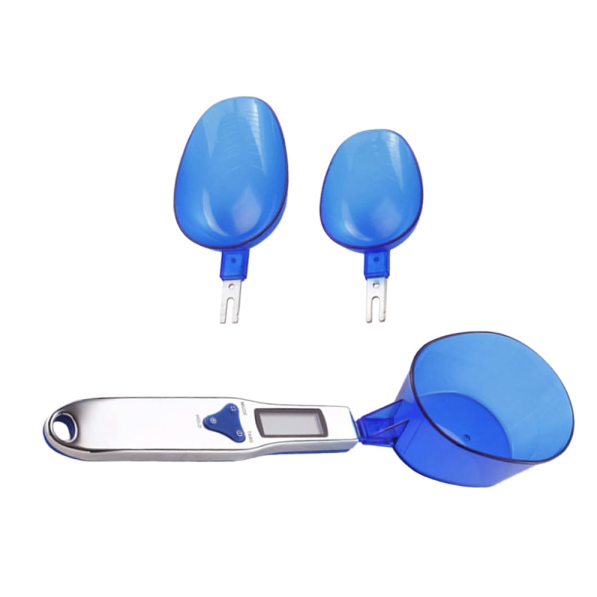 ABOOFAN 2st Elektronische Waagen Für Das Körpergewicht Mini-löffel Zutatenwaage Löffel Gramm Messlöffel Digital Digitale Gewichtslöffel Küche Löffel Mit Küchenwaage Blue Abs-kunststoff