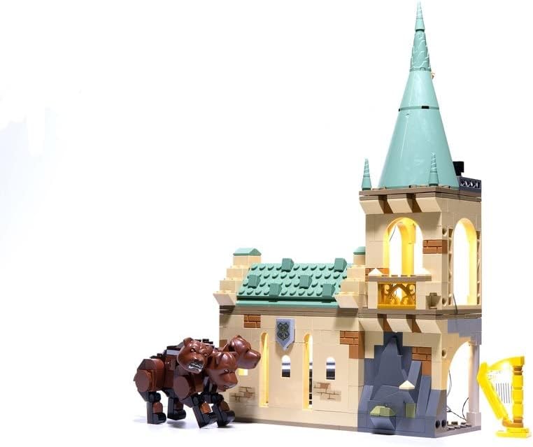 Brick Loot Deluxe LED Lighting Kit for Harry Potter 76387 Fluffy Encounter Set – Custom Lights to Enhance Your Wizarding World Display – Lego Set Not Included