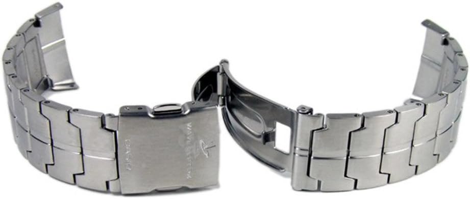 Casio Stainless Steel Watch Band with open clasp