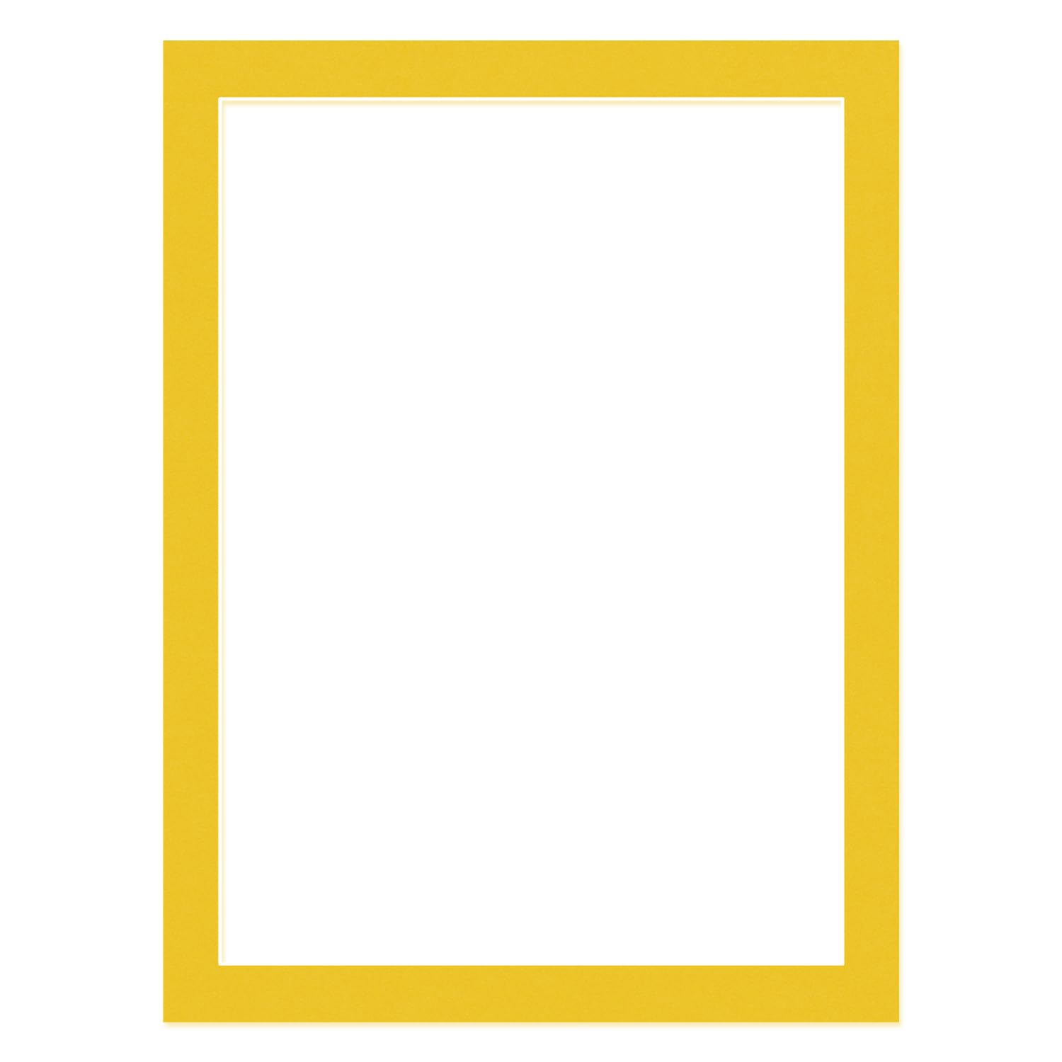 Alison Kingsgate 16x12" Bright Yellow Picture Mount for 14x10" Aperture — image 1