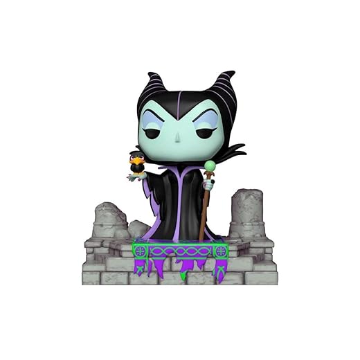 Sale Funko Pop! Deluxe: Disney Villains - Assemble Maleficent With Diablo (Special Edition) #1206 Vinyl Figure