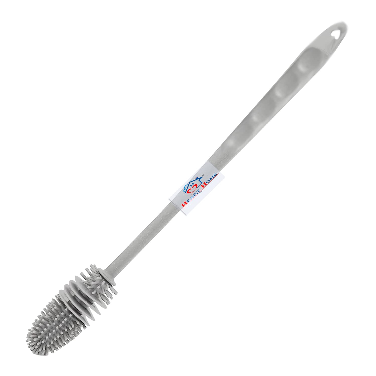 Heart Home Bottle Cleaning Brush|Silicone Water Bottle Cleaner|Brush with Long Handle|Reusable Cleaning Brush|Bottle Brush Cleaner Set (Gray) (B0BW8VFXSJ) Amazon Price History, Amazon Price Tracker