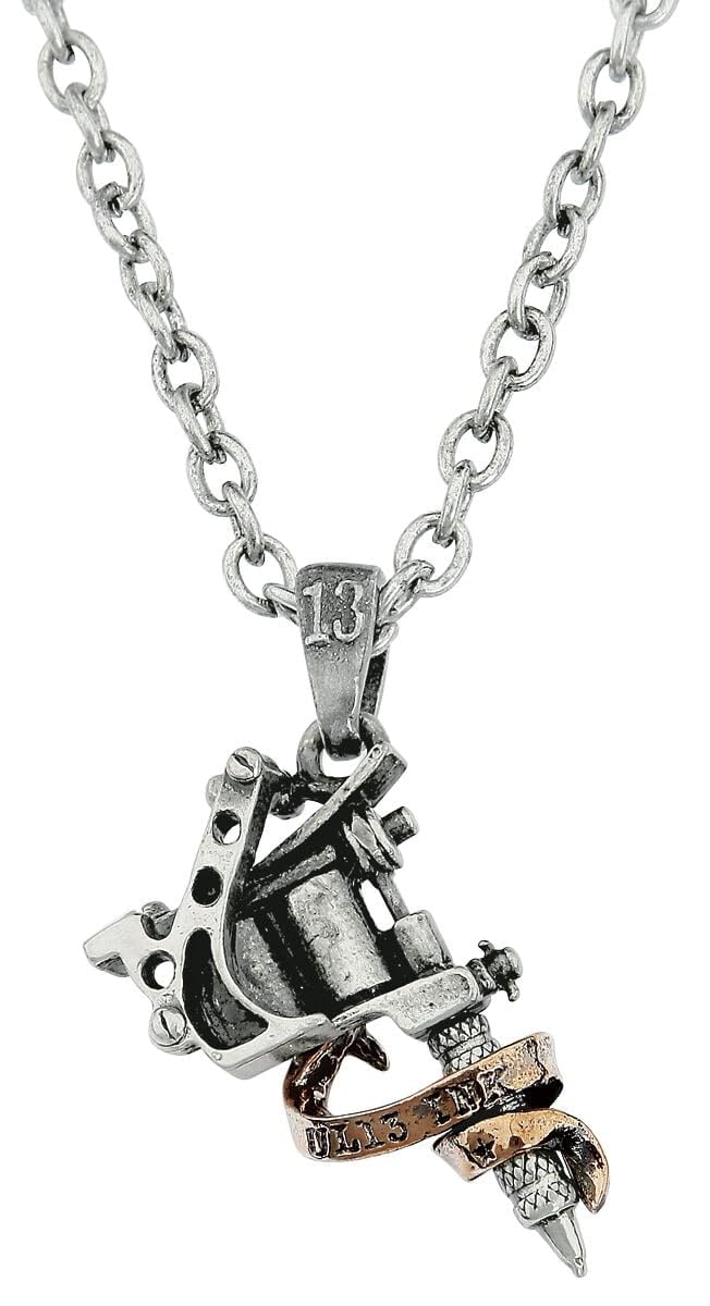 Alchemy of England Tattoo Gun Pendant