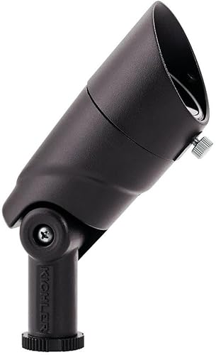 Kichler 16016AZT30 Transitional One Light Accent from Landscape LED Collection en acabado bronce/oscuro, 4.50 pulgadas