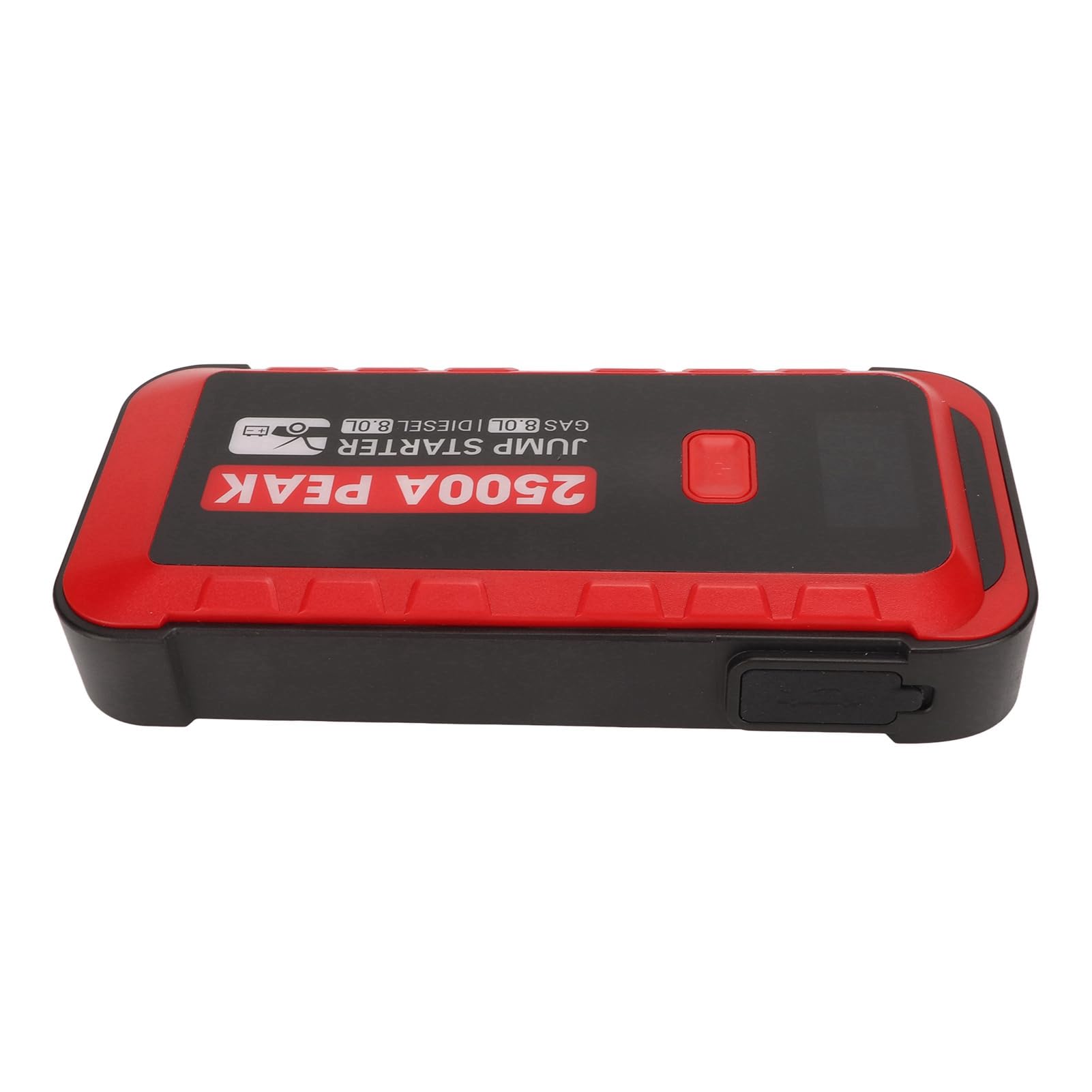 Arrancador de Batería de Coche 2500A 25800mAh USB Carga Rápida Portátil para Vehículo de 12V Camping