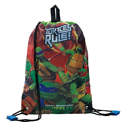 Tortugas Ninja Mochila Infantil  2.4 litros  Color Azul