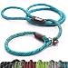 Friends Forever Extremely Durable Dog Rope Leash, Premium Quality Mountain Climbing Rope Lead, Strong, Sturdy Comfortable Leash Supports The Strongest Pulling Large Medium Dogs 6 feet, Blue