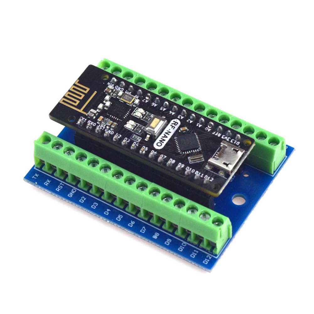 Arduino Nano Nano Carte D'extension RUIZHI 3 Pièces Nano IO Shield V1.O Carte D Extension Nano 16 E/S Sans Soudure