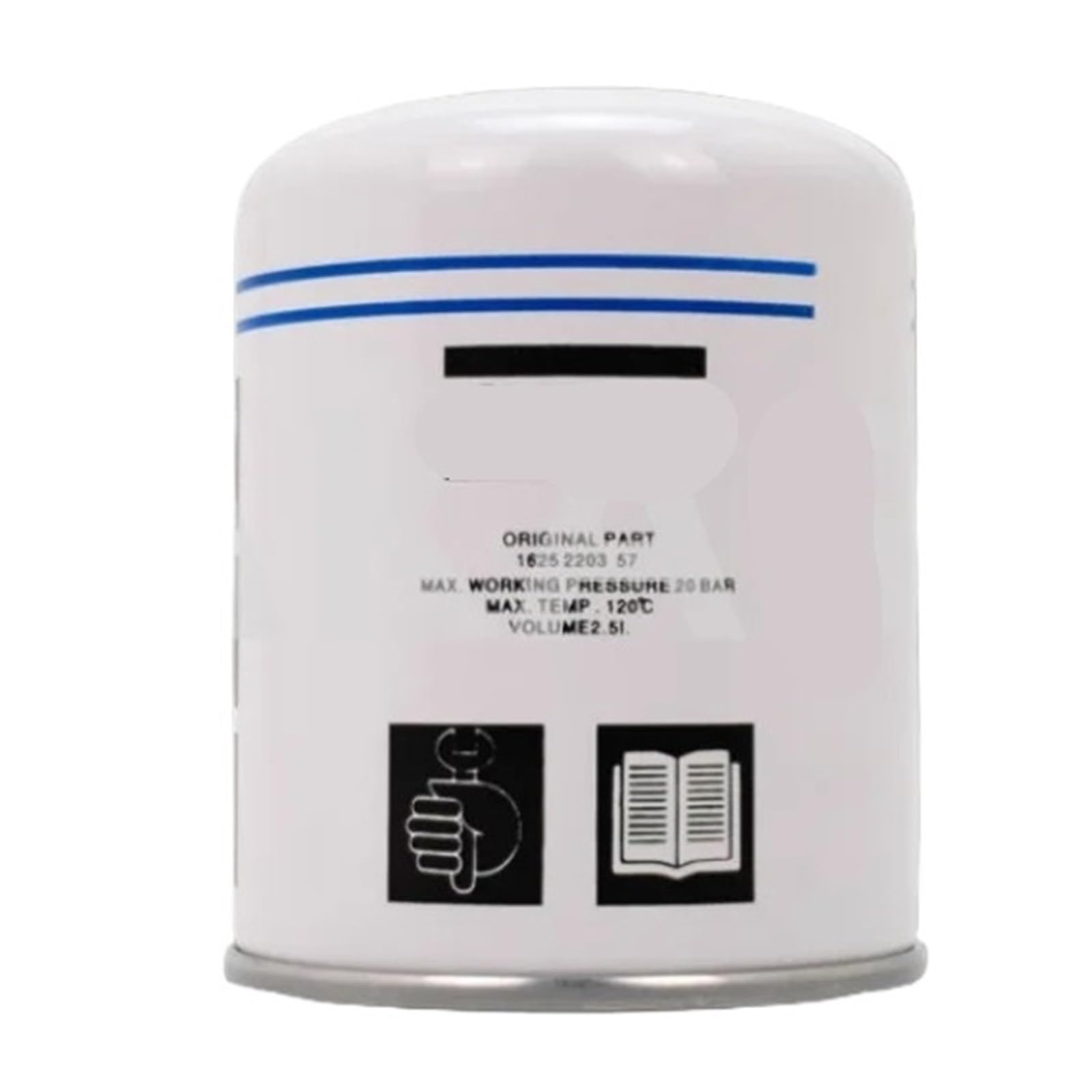 NACODLUL 1625220357 Screw Air Compressor Oil and Gas Separator