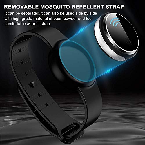Sunbaca Pulseira repelente de mosquitos Interior Externo Anti Mosquito Pest Insect Bugs Pulseira Par