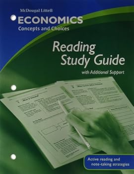 Paperback Economics: Concepts and Choices: Reading Study Guide with Additional Support Book