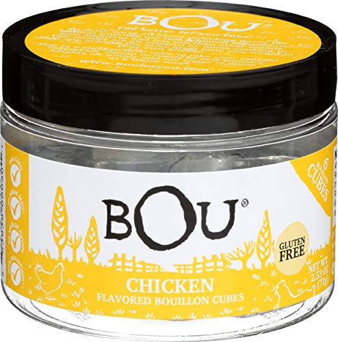 BOU - Flavored Bouillon Cubes Chicken - 2.53 oz.