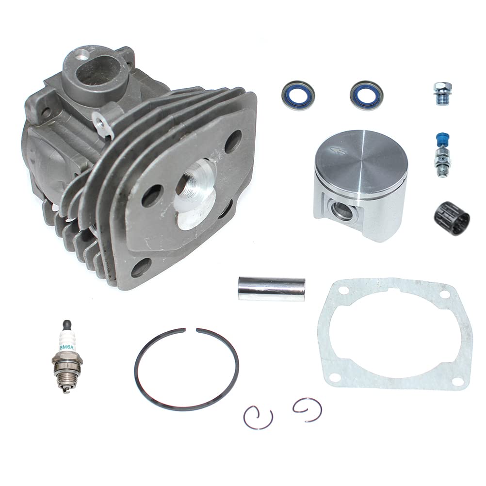 Kits de Piston Cylindre 47mm pour chaîne Jonsered 2156 CS2156 CS2156EPA 2159 CS2156 CS2159EPA CS2159EPA I 537157304 580303302 Pièces détachées pour Le Jardin