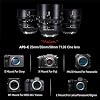 7artisans 25mm/35mm/50mm T1.05 Large Aperture Cine APS-C Lens Compatible for Micro 4/3 Mount