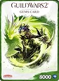 Guild Wars 2 Gems Card 8000 Gems - PC [Online Game Code]