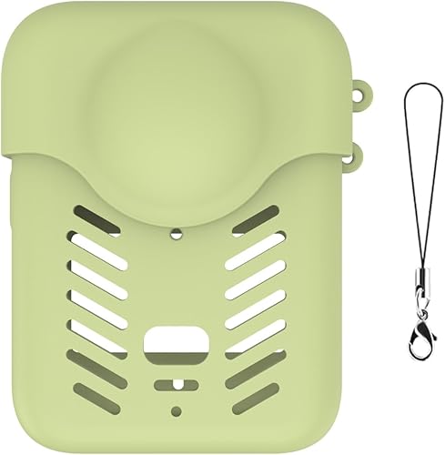 Funda protectora de silicona y cubierta de lente para DJI osmo 360 batería lateral abierta funda protectora antiarañazos antideslizante suave