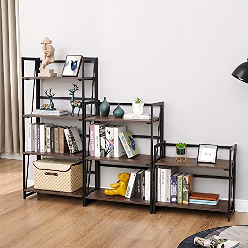 Coavas Libreria pieghevole per casa