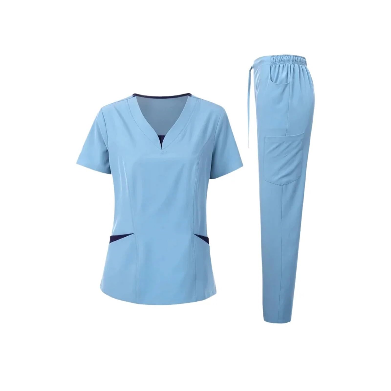 Uniforme Sanitario Conjuntos De Uniformes De Hospital Accesorios De Enfermería Ropa For Mujeres Uniformes De Trabajo Clínica Dental Salón De Belleza Ropa De Trabajo Monos
