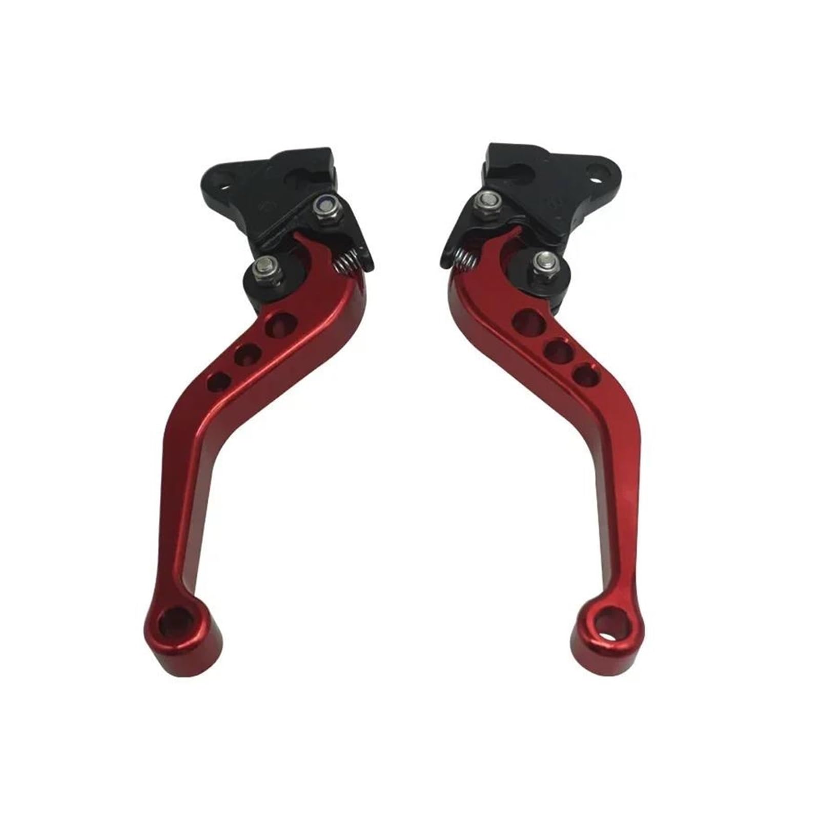 Motorbike Hand Levers For CG125 Motorcycle Brake Handle CNC Clutch Drum Brake Lever Handle Motorbike Modification Adjustable Handlebar Set Motorbike Clutch Lever(3)