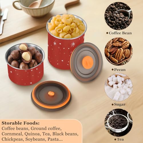 Contenedor Almacenaje Café Acero Inoxidable 900ml miniatura 6