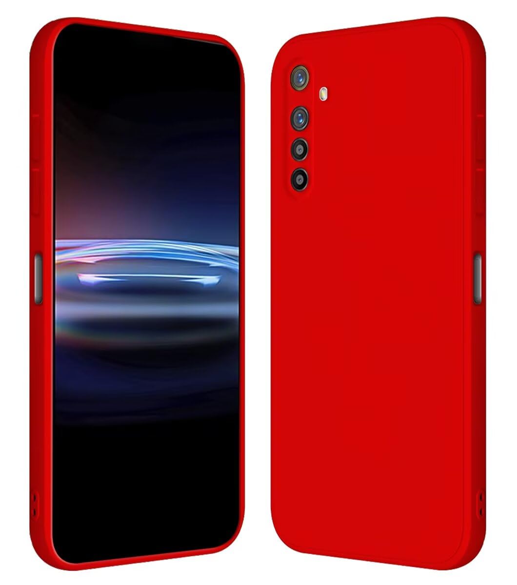 Custodia Lunga Durata Realme 6s / 6 4G Cadorabo - TPU Rosso Etui