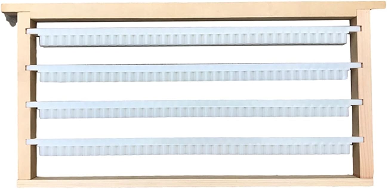 1kit Queen Rearing System Queen Bee Frame No Need Migratory Bee Larvae Tools For Royal Jelly Producing Beekeeping Tools for Backyard and Bee