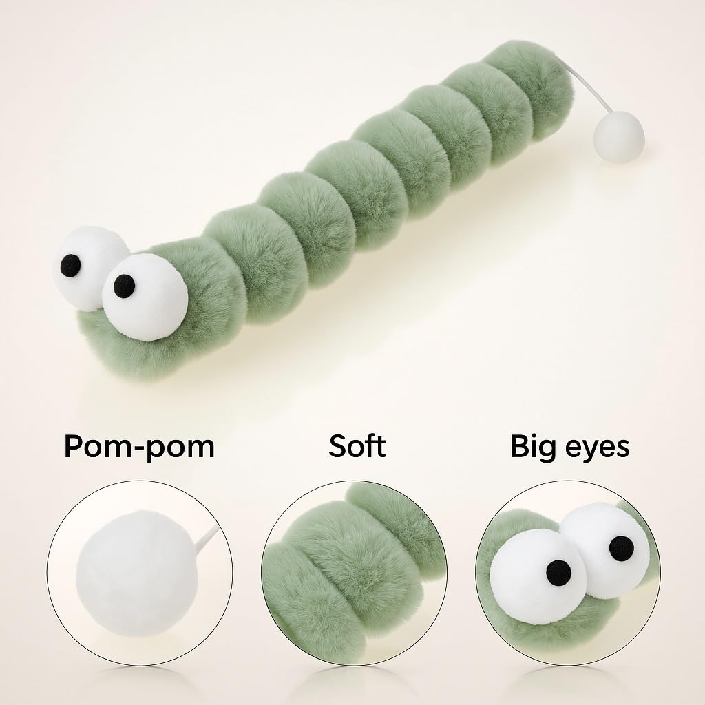2BB Almohada de juguete para gatos, juguete con cremallera, que contiene hierba gatera, papel fuerte, atrae al gatito a jugar, 12.5 pulgadas, 3 paquetes (verde guisante, rosa)