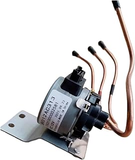 DC12V 3-Way Refrigerator Reversing Valve ，Compatible For Midea ，DDF304 URD12AC313 17431000002581 BCD-530/531 Solenoid Valve Parts Replacement