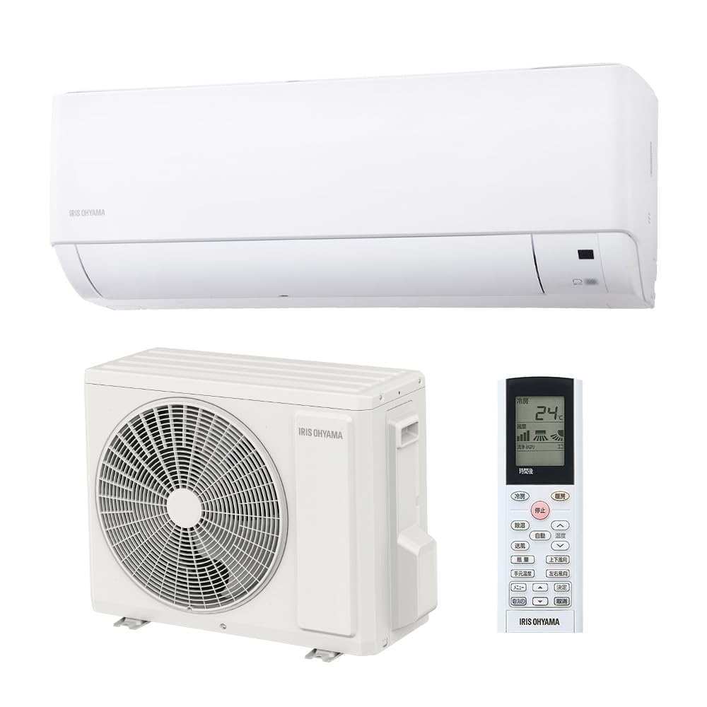 Amazon | ＼電気代を削減／ アイリスオーヤマ エアコン 18畳 5.6kW 