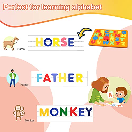 Magnetic Letters Set For Toddlers - Foam Alphabet Letters Fridge Refrigerator Magnets Colorful Abc Educational Toys Preschool Learning Spelling Counting For Kids Toddlers With Random Color #TOP3