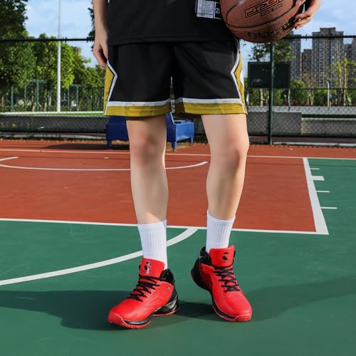 Image of Beita High Upper Basketball Shoes for Men Sneakers Breathable Sports Shoes Anti Slip