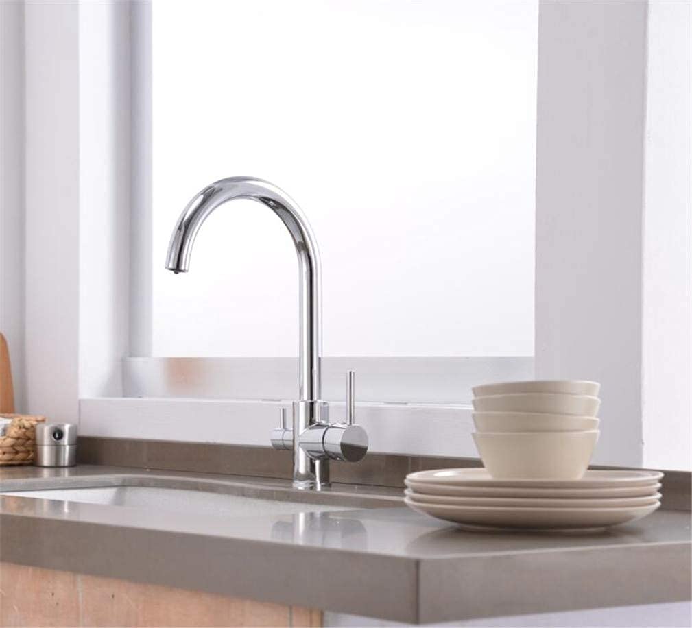 Filtre à eau potable et robinet de cuisine 3 voies pour éliminer les carafes sur l'évier