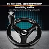 Zoom IMG-2 black round 3 spoke volante Zoom IMG-2 black round 3 spoke volante