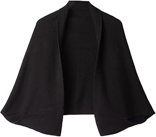 Women's Shawls Wraps Poncho Capes Chic 2025 Fall Winter Open Front Blank...