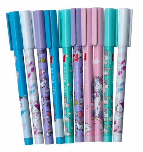 Image of MSGH Figo Fomo Panda Liquid Roller Pen (UNI BLUE PEN 10pcs)