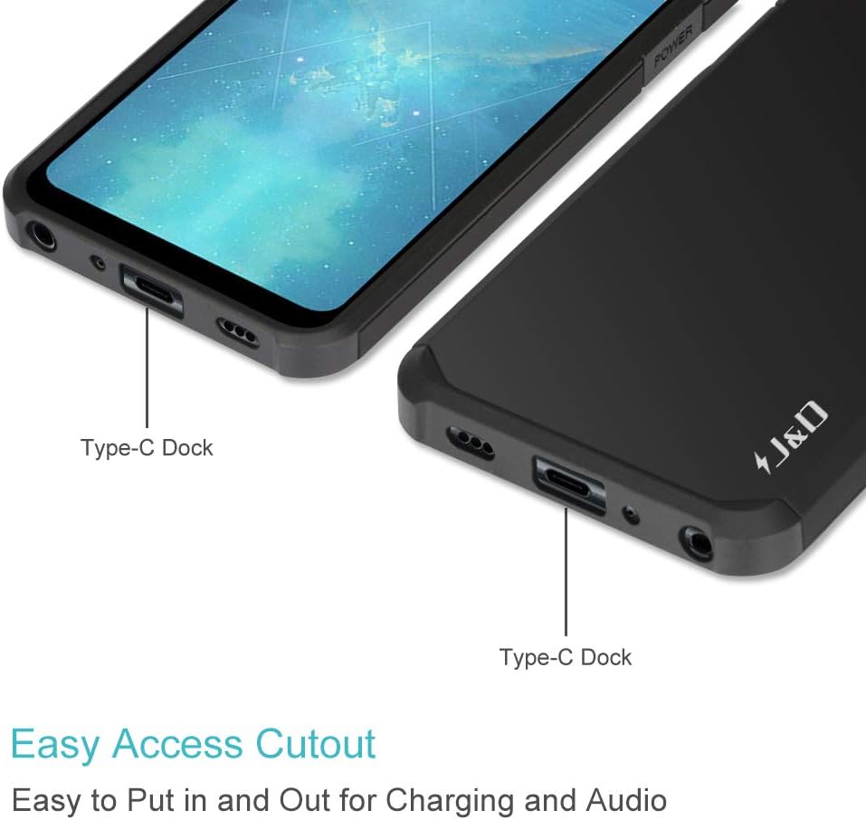J&D Case Compatible for LG G7 ThinQ Case, LG G7 Case, Heavy Duty Dual Layer Hybrid Shock Proof Protective Rugged Bumper Case for LG G7 ThinQ, LG G7 Case, Mint