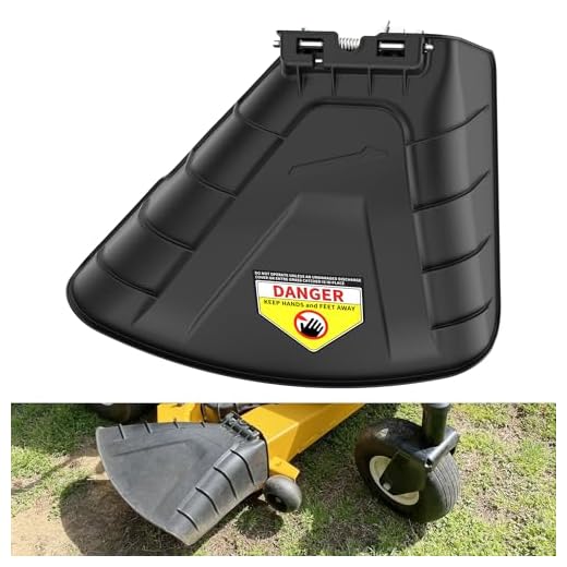 HTJYMY 631-07619 Mower Discharge Chute/Side Discharge Deflector Chute for Cu-b Cadet 50" 54" XT1 XT2 ZT1 ZT2 ZTS2 ZTS1 50 54 SLX54 Mower