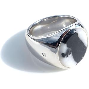 Amazon | [トムウッド] リング Oval Ring オーバルゼブラ