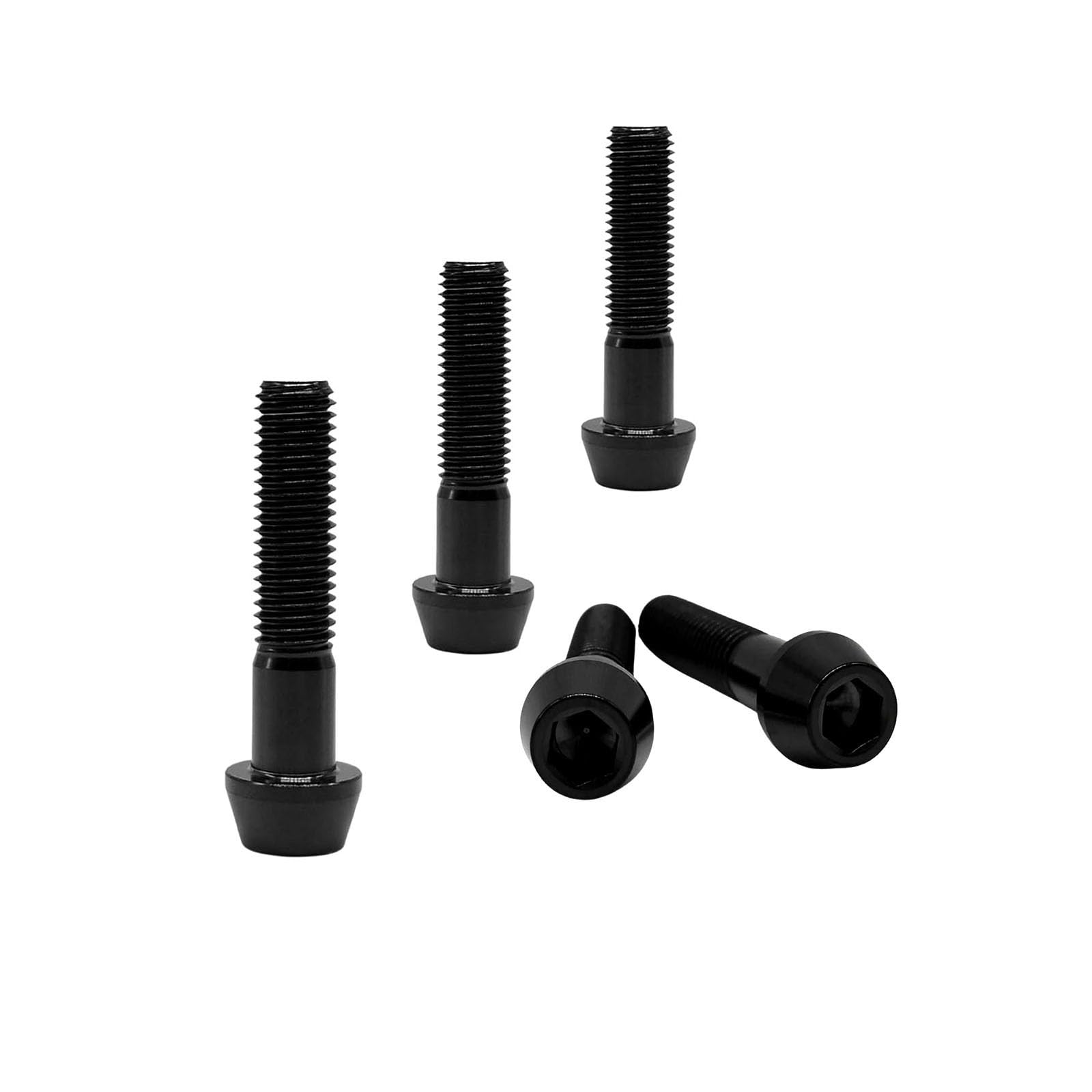 Vis de disque de frein de vélo en acier titane CIKONIELF M5x10mm pour