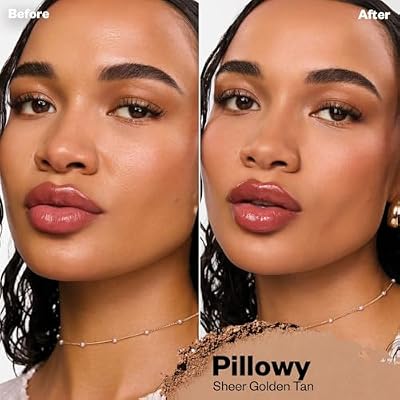 Kosas Cloud Set Pressed Setting Powder Translucent Shine Control Face Powder, Soft Matte Finish, Pillowy (Sheer Medium Tan)