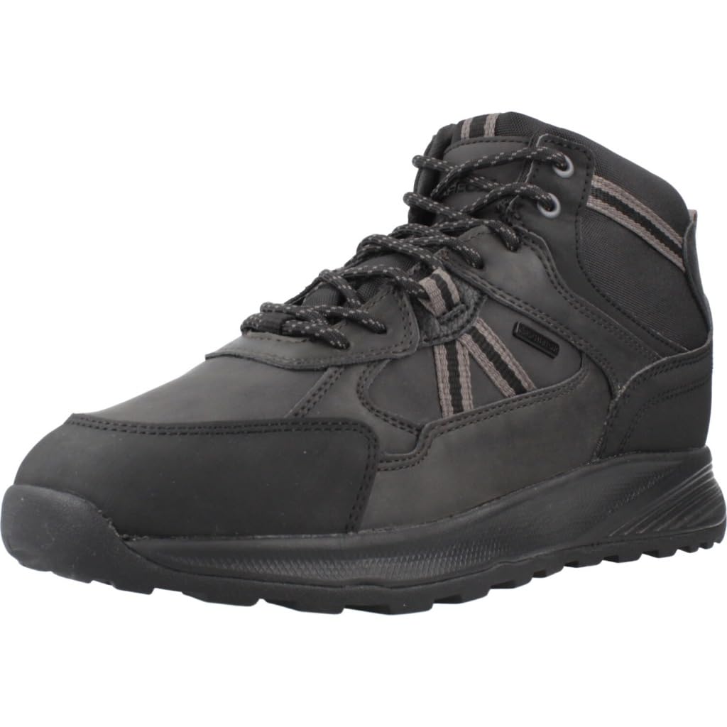 Geox Men's U Terrestre B ABX FSneaker, Black, 10.5 UK