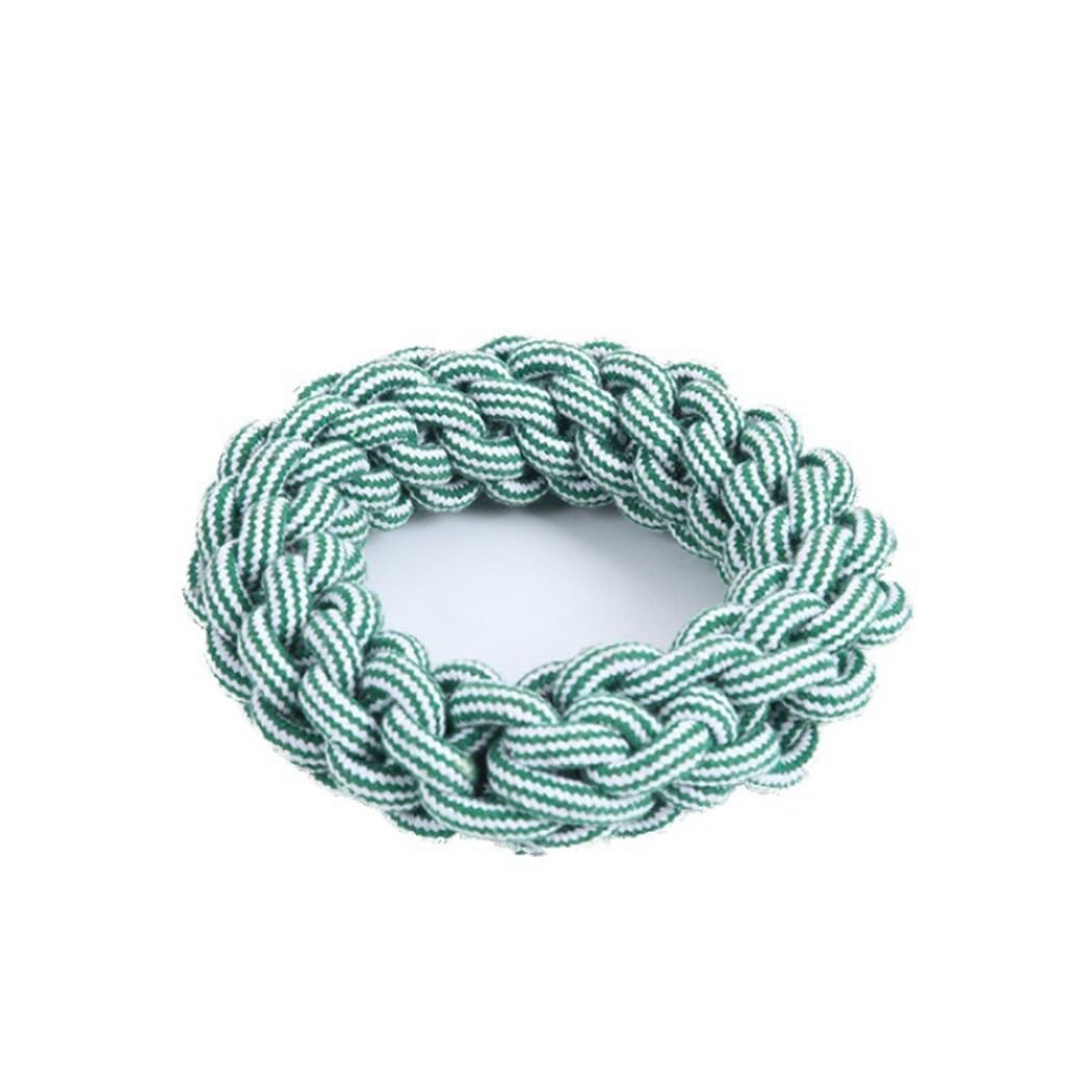 Round Lightweight Interactive Pet Donut, Portable Washable Funny Cute Soft Toy for Puppies, Dog Chew Toy