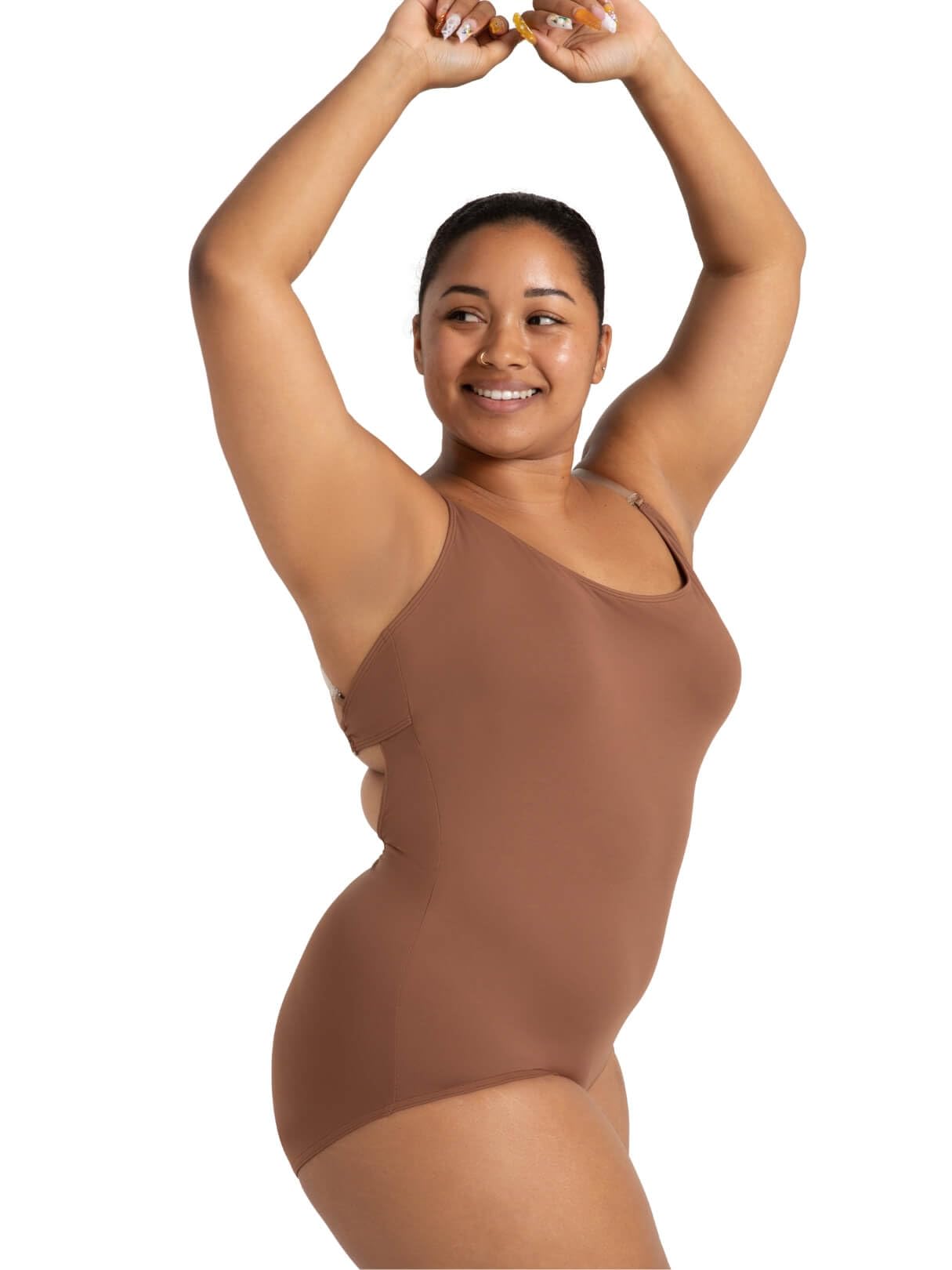 Capezio Camisole Leotard W/Bratek Maillot, Skintone 60, S para Mujer