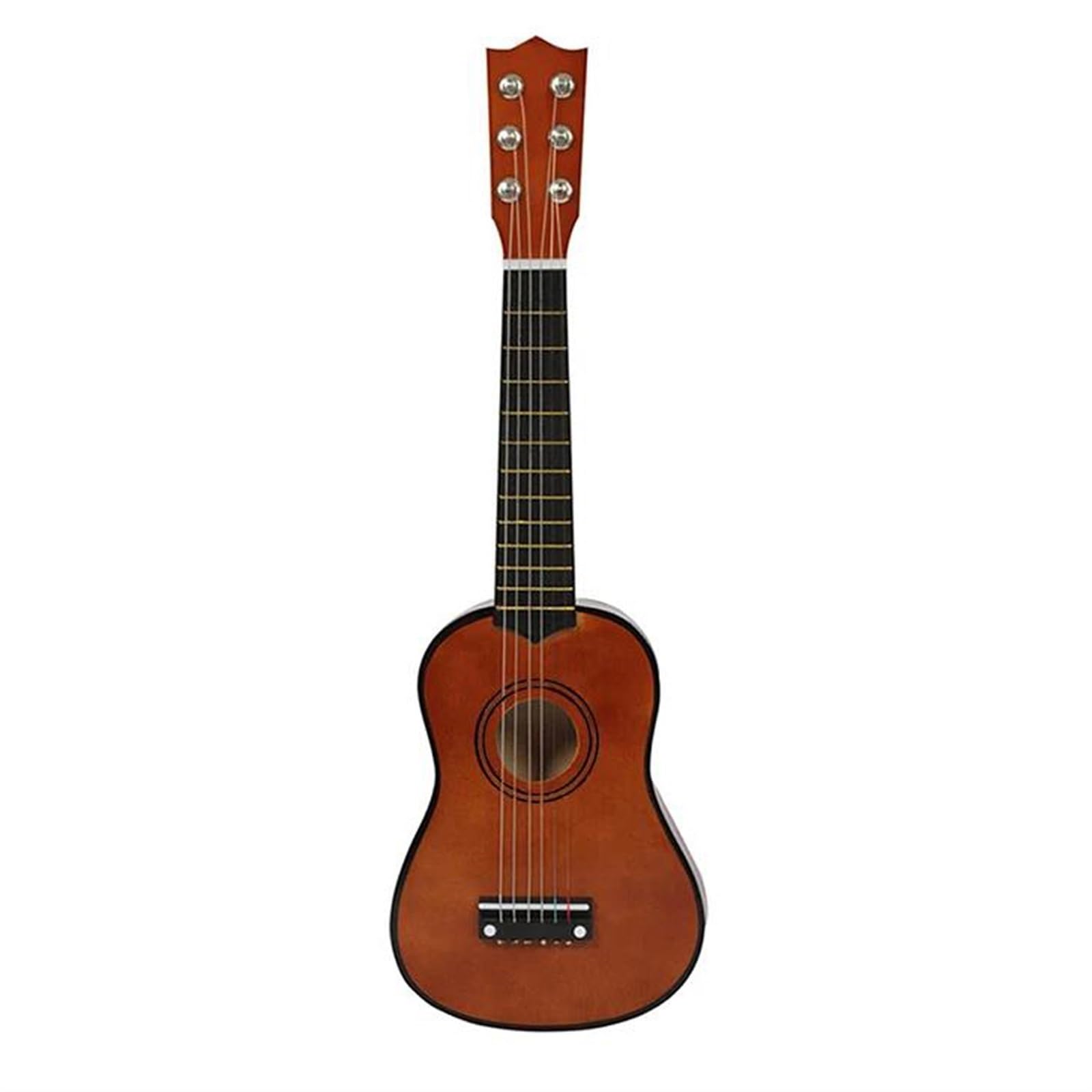 ukulele Strumento A 6 Corde Per Ukulele Per Principianti Di Chitarra Classica In Tiglio(Color:Coffeec)