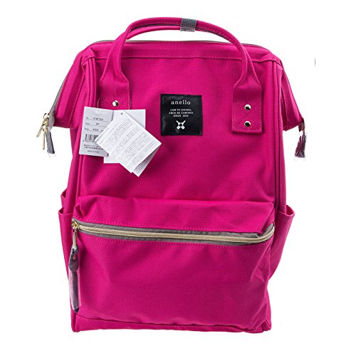 Anello Official Pink Japan Fashion Shoulder Rucksack Backpack Tablet Travel Diaper Bag Unisex