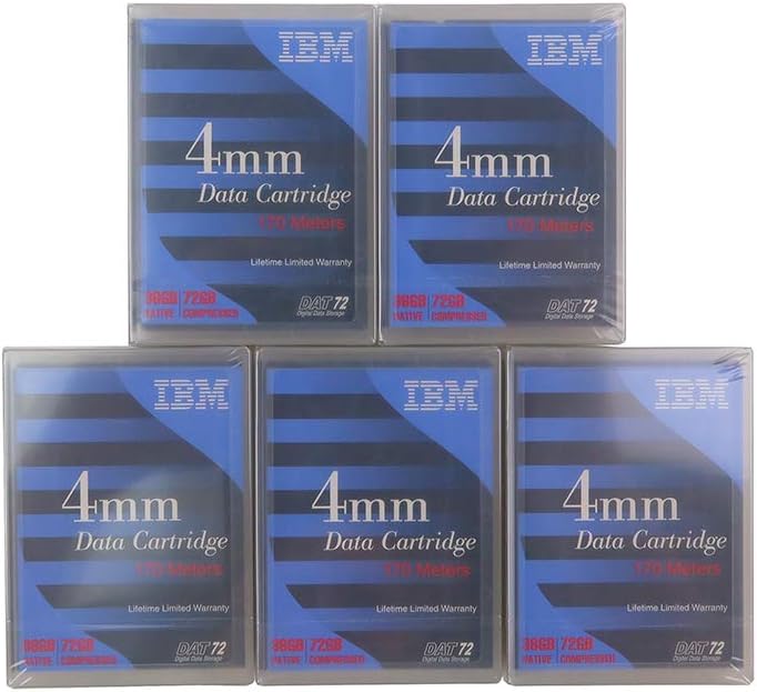 IBM DDS-5 36/72GB Tape Cartridge (5-Pack)