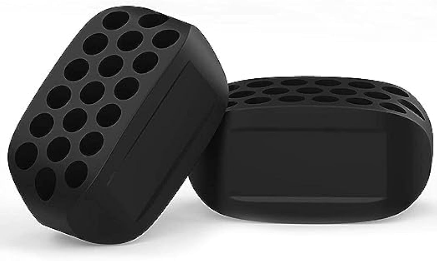 Jawline Exerciser Chisel Jawline Exercise Ball for Facial Toner, 2 Pieces (Black)