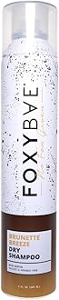 Dry Shampoo Spray – Biotin-Infused Volumizing Formula – Deodorizing, Sulfate-Free Option for Dark & Brunette Hair – Brunette Breeze – 7 fl oz
