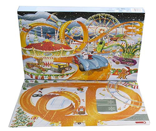 Calendario de Adviento Hot Wheels con 8 carros 1:64 miniatura 3